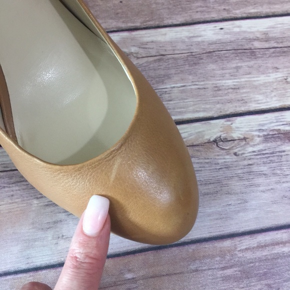 Rare-HTF-GUESS-Light-Brown-Leather-Padey-Shoe- - Picture 5 of 8